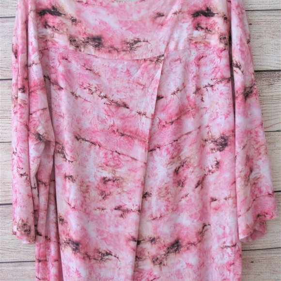 Soft Surroundings Magenta Tunic Top - Picture 6 of 10